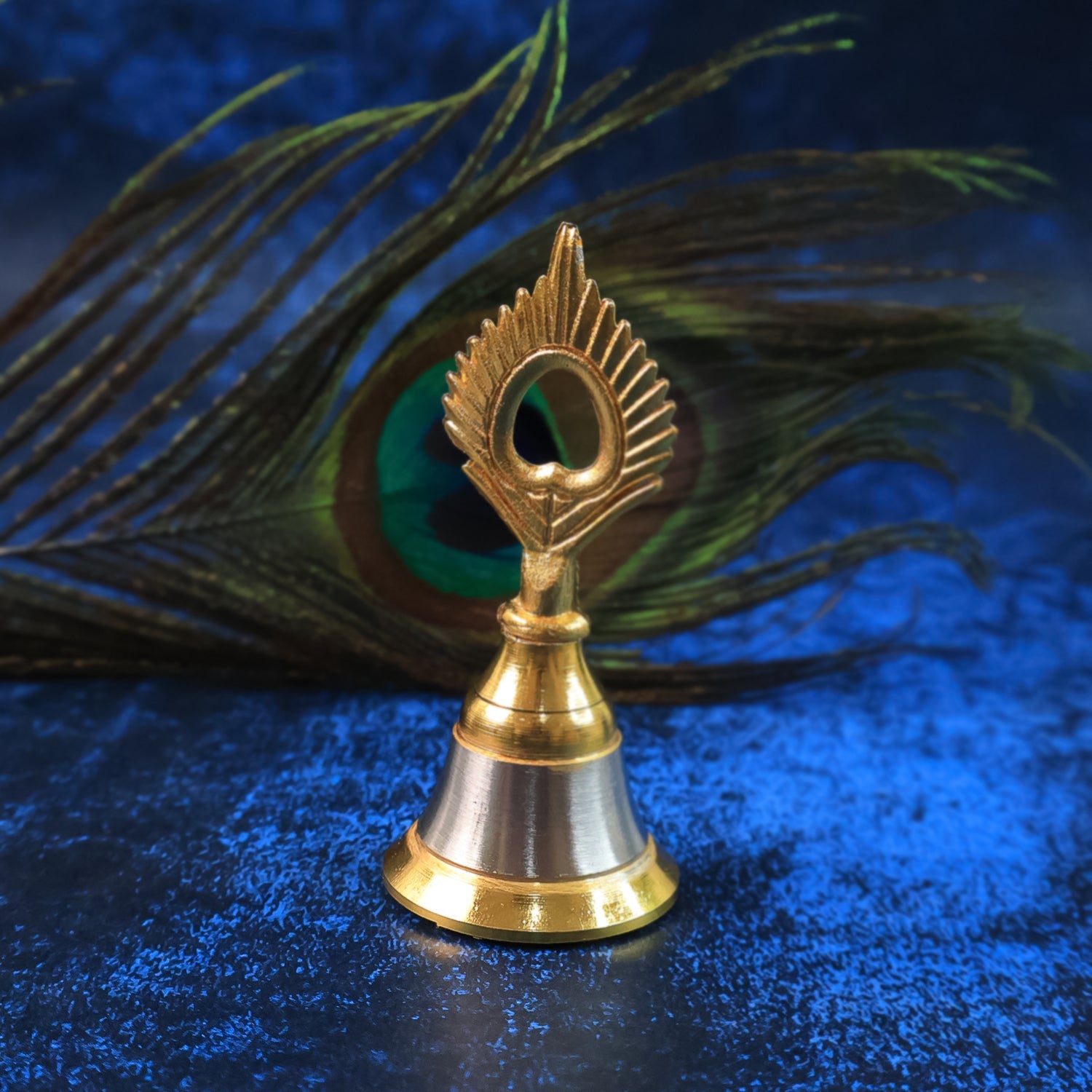 Spiritual Brass and Steel Mandir Ghanti Spiritual Brass and Steel Mandir Ghanti